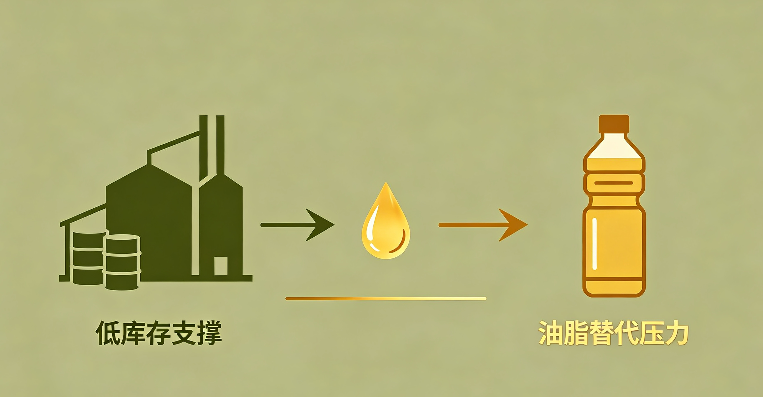 菜籽油期货09‑10:低库存托底行情,高价替代压制上行空间示意图 菜籽油期货09‑10:低库存托底行情,高价替代压制上行空间示意图