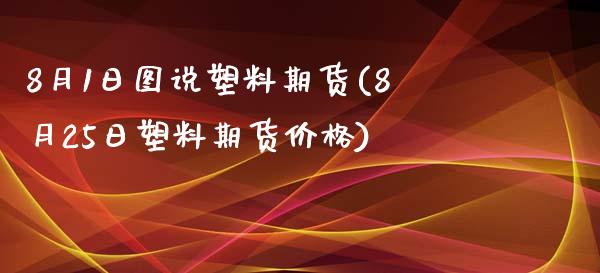 8月1日图说塑料期货(8月25日塑料期货价格)_https://www.qianjuhuagong.com_期货开户_第1张