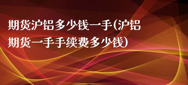 期货沪铝多少钱一手(沪铝期货一手手续费多少钱)_https://www.qianjuhuagong.com_期货平台_第1张