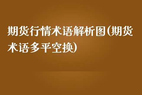 期货行情术语解析图(期货术语多平空换)_https://www.qianjuhuagong.com_期货直播_第1张