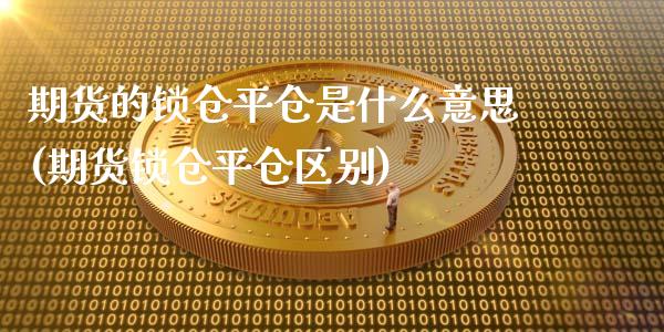 期货的锁仓平仓是什么意思(期货锁仓平仓区别)_https://www.qianjuhuagong.com_期货行情_第1张