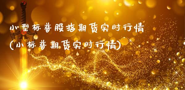 小型标普股指期货实时行情(小标普期货实时行情)_https://www.qianjuhuagong.com_期货平台_第1张