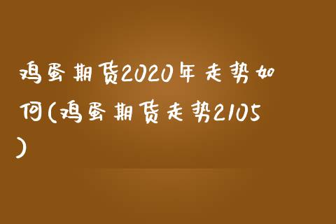 鸡蛋期货2020年走势如何(鸡蛋期货走势2105)_https://www.qianjuhuagong.com_期货直播_第1张