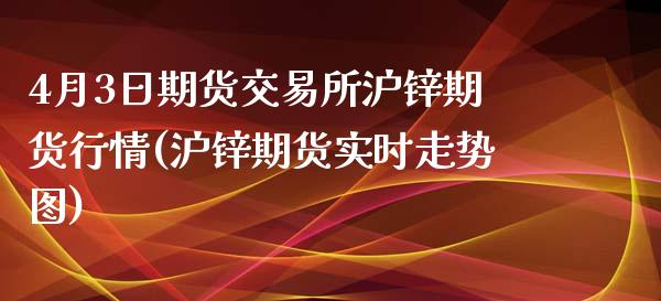 4月3日期货交易所沪锌期货行情(沪锌期货实时走势图)_https://www.qianjuhuagong.com_期货直播_第1张