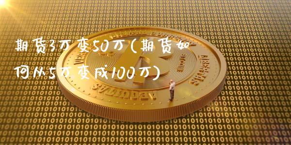 期货3万变50万(期货如何从5万变成100万)_https://www.qianjuhuagong.com_期货平台_第1张