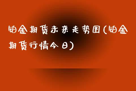 铂金期货未来走势图(铂金期货行情今日)_https://www.qianjuhuagong.com_期货百科_第1张