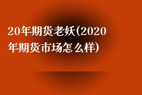 20年期货老妖(2020年期货市场怎么样)_https://www.qianjuhuagong.com_期货开户_第1张