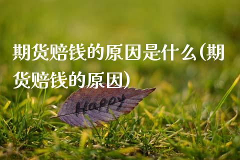 期货赔钱的原因是什么(期货赔钱的原因)_https://www.qianjuhuagong.com_期货行情_第1张