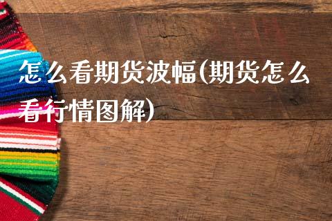 怎么看期货波幅(期货怎么看行情图解)_https://www.qianjuhuagong.com_期货直播_第1张