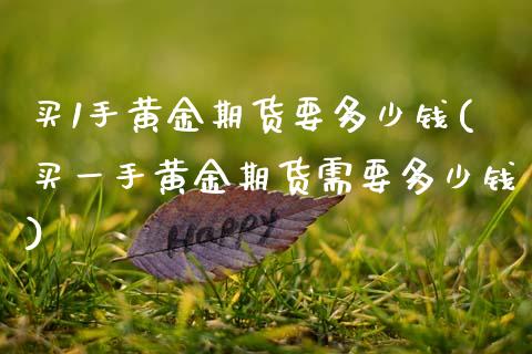 买1手黄金期货要多少钱(买一手黄金期货需要多少钱)_https://www.qianjuhuagong.com_期货平台_第1张