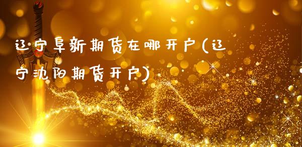 辽宁阜新期货在哪开户(辽宁沈阳期货开户)_https://www.qianjuhuagong.com_期货平台_第1张