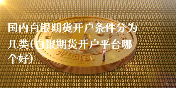 国内白银期货开户条件分为几类(白银期货开户平台哪个好)_https://www.qianjuhuagong.com_期货开户_第1张