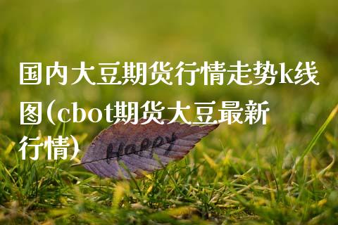 国内大豆期货行情走势k线图(cbot期货大豆最新行情)_https://www.qianjuhuagong.com_期货行情_第1张