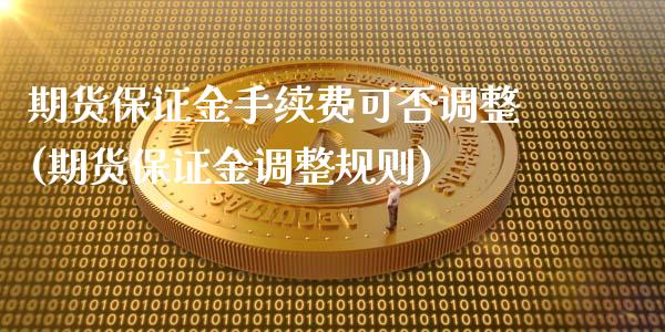 期货保证金手续费可否调整(期货保证金调整规则)_https://www.qianjuhuagong.com_期货直播_第1张