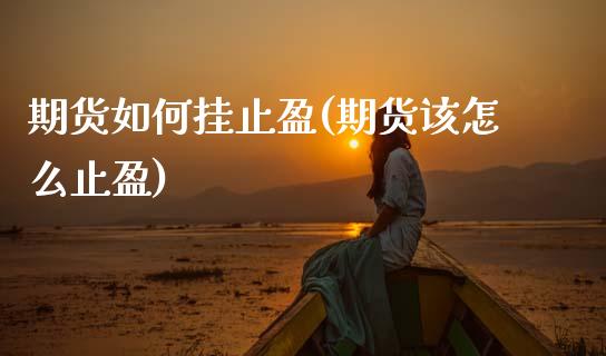 期货如何挂止盈(期货该怎么止盈)_https://www.qianjuhuagong.com_期货行情_第1张