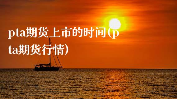 pta期货上市的时间(pta期货行情)_https://www.qianjuhuagong.com_期货平台_第1张