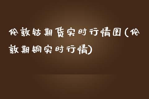 伦敦钴期货实时行情图(伦敦期铜实时行情)_https://www.qianjuhuagong.com_期货直播_第1张