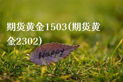 期货黄金1503(期货黄金2302)_https://www.qianjuhuagong.com_期货直播_第1张