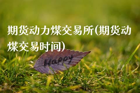 期货动力煤交易所(期货动煤交易时间)_https://www.qianjuhuagong.com_期货平台_第1张