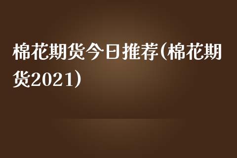 棉花期货今日推荐(棉花期货2021)_https://www.qianjuhuagong.com_期货行情_第1张