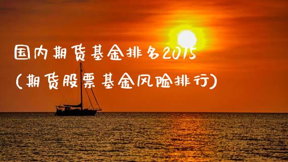 国内期货基金排名2015(期货股票基金风险排行)_https://www.qianjuhuagong.com_期货开户_第1张