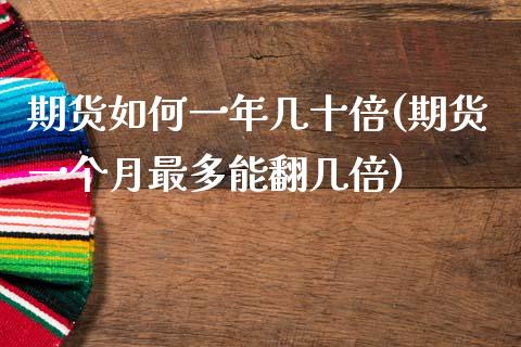 期货如何一年几十倍(期货一个月最多能翻几倍)_https://www.qianjuhuagong.com_期货开户_第1张