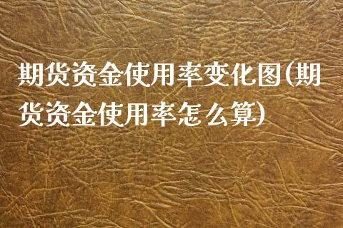 期货资金使用率变化图(期货资金使用率怎么算)_https://www.qianjuhuagong.com_期货百科_第1张