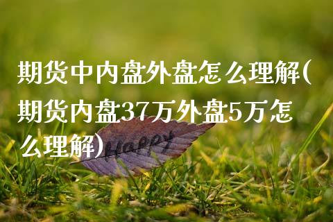 期货中内盘外盘怎么理解(期货内盘37万外盘5万怎么理解)_https://www.qianjuhuagong.com_期货行情_第1张