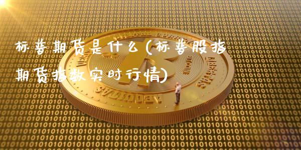 标普期货是什么(标普股指期货指数实时行情)_https://www.qianjuhuagong.com_期货直播_第1张