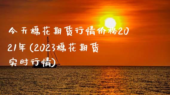 今天棉花期货行情价格2021年(2023棉花期货实时行情)_https://www.qianjuhuagong.com_期货行情_第1张