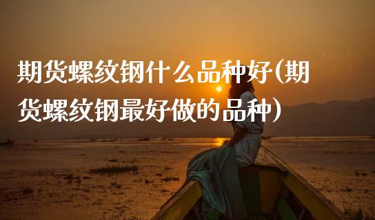 期货螺纹钢什么品种好(期货螺纹钢最好做的品种)_https://www.qianjuhuagong.com_期货行情_第1张